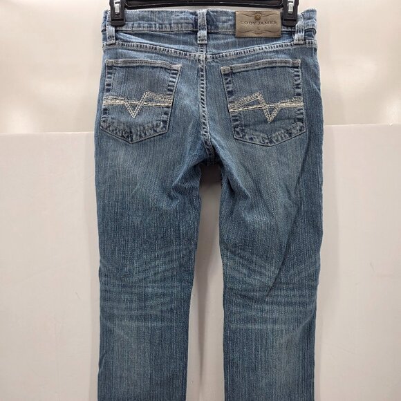 Cody James Mens 30x32 Straight Leg Blue Denim Workwear Comfort Classics Western - Picture 2 of 12